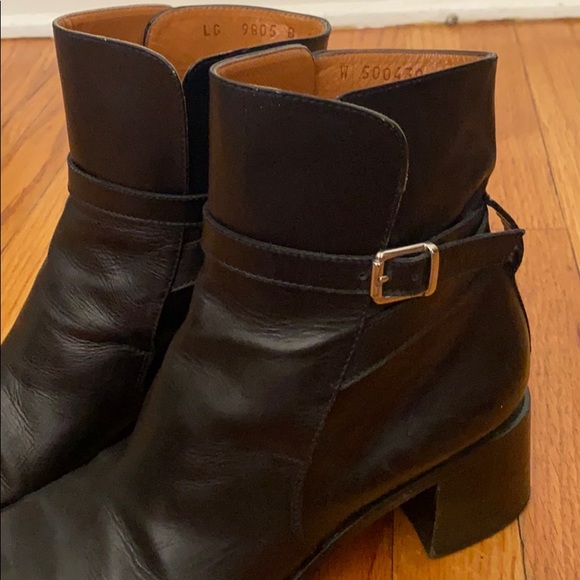 RALPH LAUREN, Leather Moto Boots - Picture 7 of 10